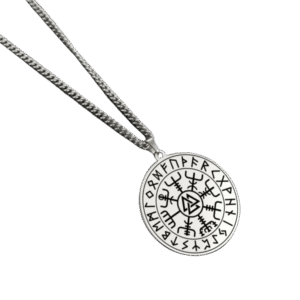 Collana Vegvisir – La Bussola Norrena del Viaggiatore | Simbolo di Protezione e Direzione Spirituale